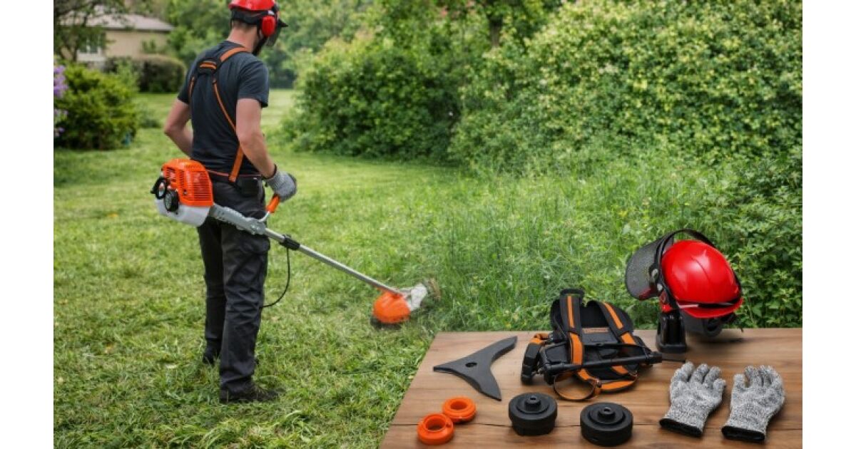 Haina 6,8 LE Benzinmotoros Fűkasza és Bozótvágó – 3 az 1-ben Cserélhető Vágószettel - Image 2