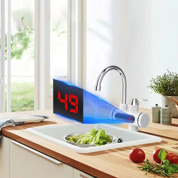 Elektromos Vízmelegítő Csaptelep Digitális Kijelzővel - Image 6